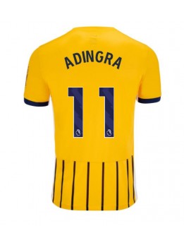Brighton Simon Adingra #11 Replika Borta Kläder 2024-25 Kortärmad